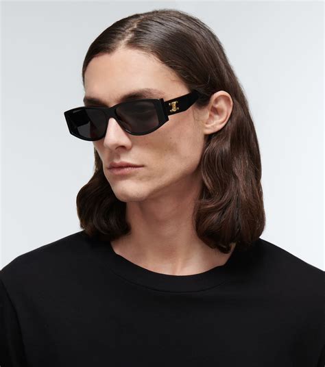 celine sunglasses rectangular